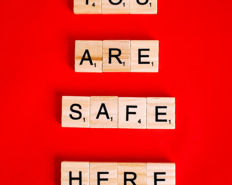 you are safe here