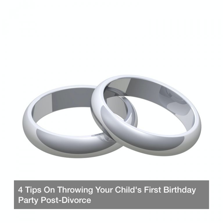 4 Tips On Throwing Your Child’s First Birthday Party Post-Divorce