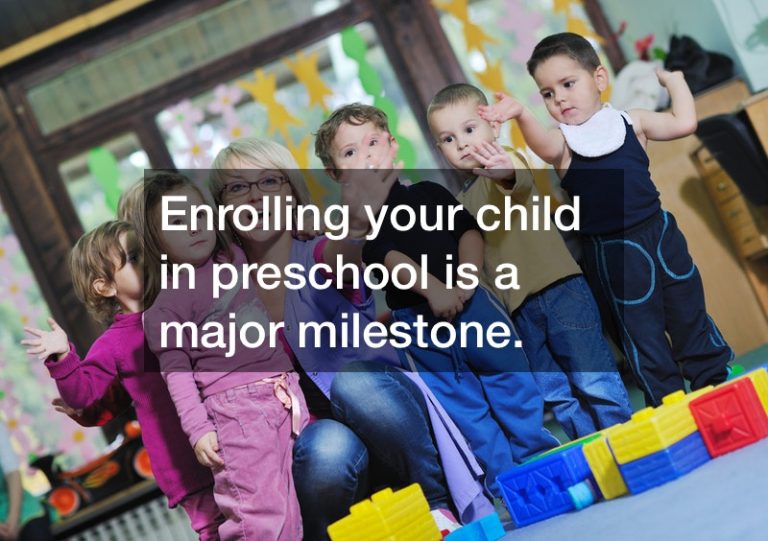 What to Look for in a Preschool Center