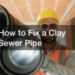 How to Fix a Clay Sewer Pipe