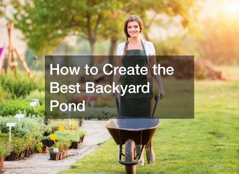 How to Create the Best Backyard Pond