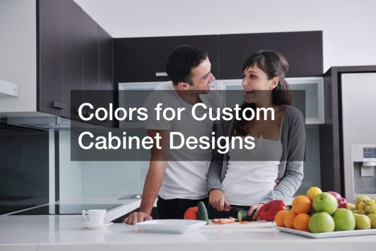 Colors for Custom Cabinet Designs