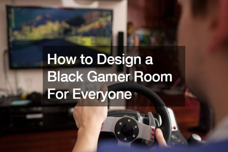 How to Design a Black Gamer Room For Everyone